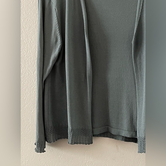 Eileen Fisher Top w/ Cardigan - Picture 3 of 11